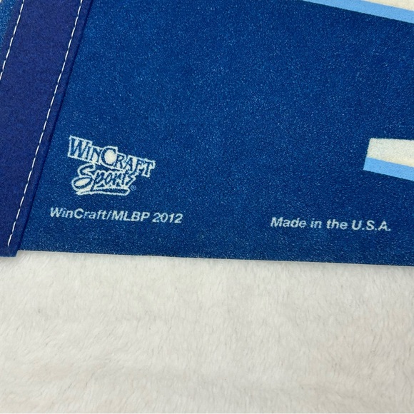 Tampa Bay Rays MLB Baseball WinCraft Classic Felt Pennant Banner Flag 30x12 - Picture 3 of 6